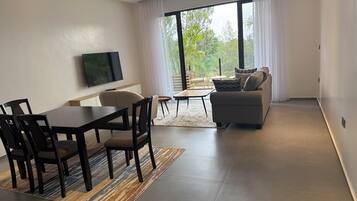 Departamento Deluxe | Área de sala de estar