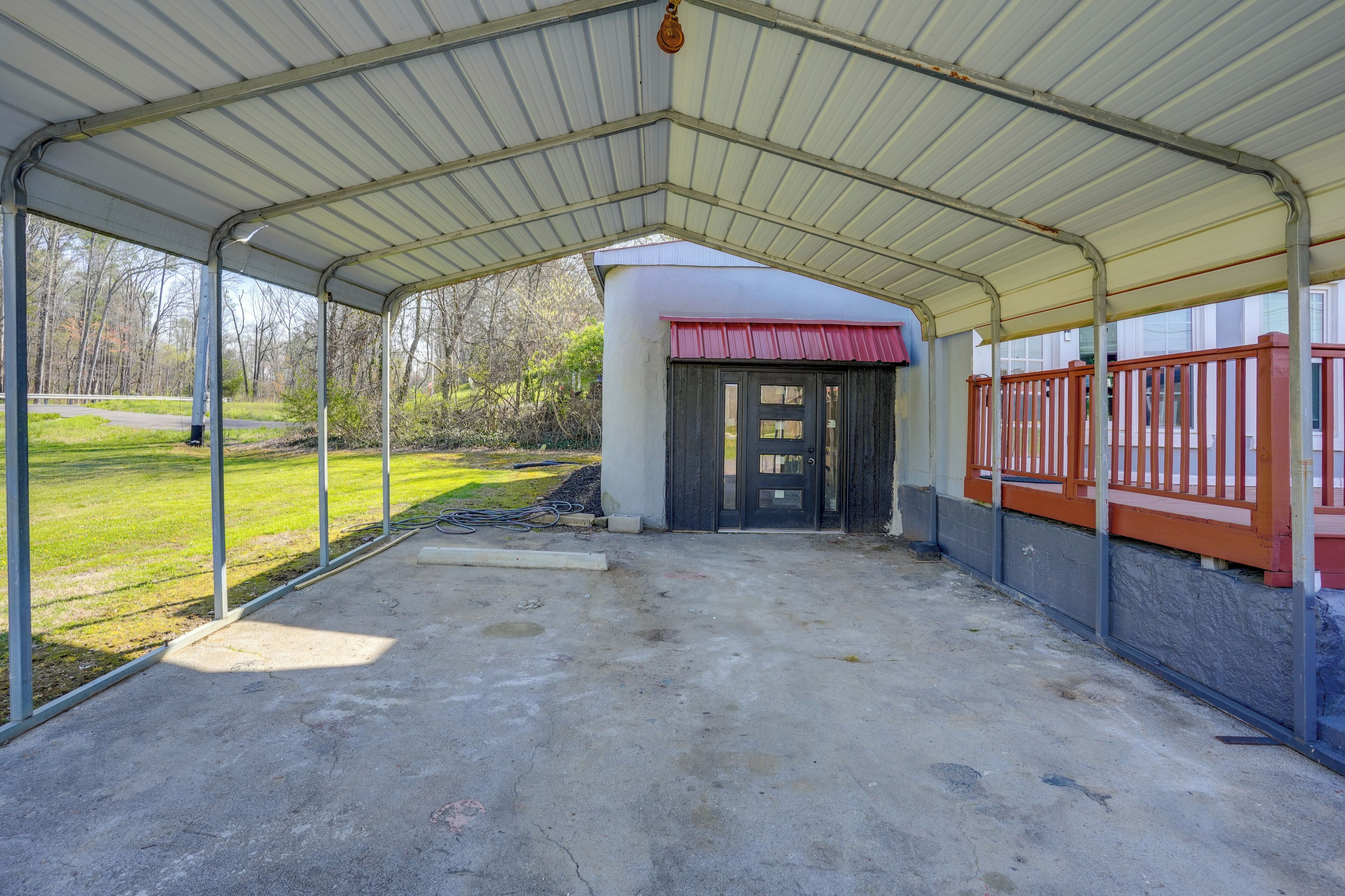 Enceinte de l’hébergement