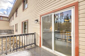 Terrace/patio - 3 Mi to Winter Park Resort! Mtn-View Condo (Winter Park)
