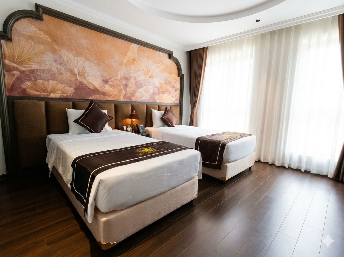 Habitación superior con 1 cama matrimonial o 2 individuales