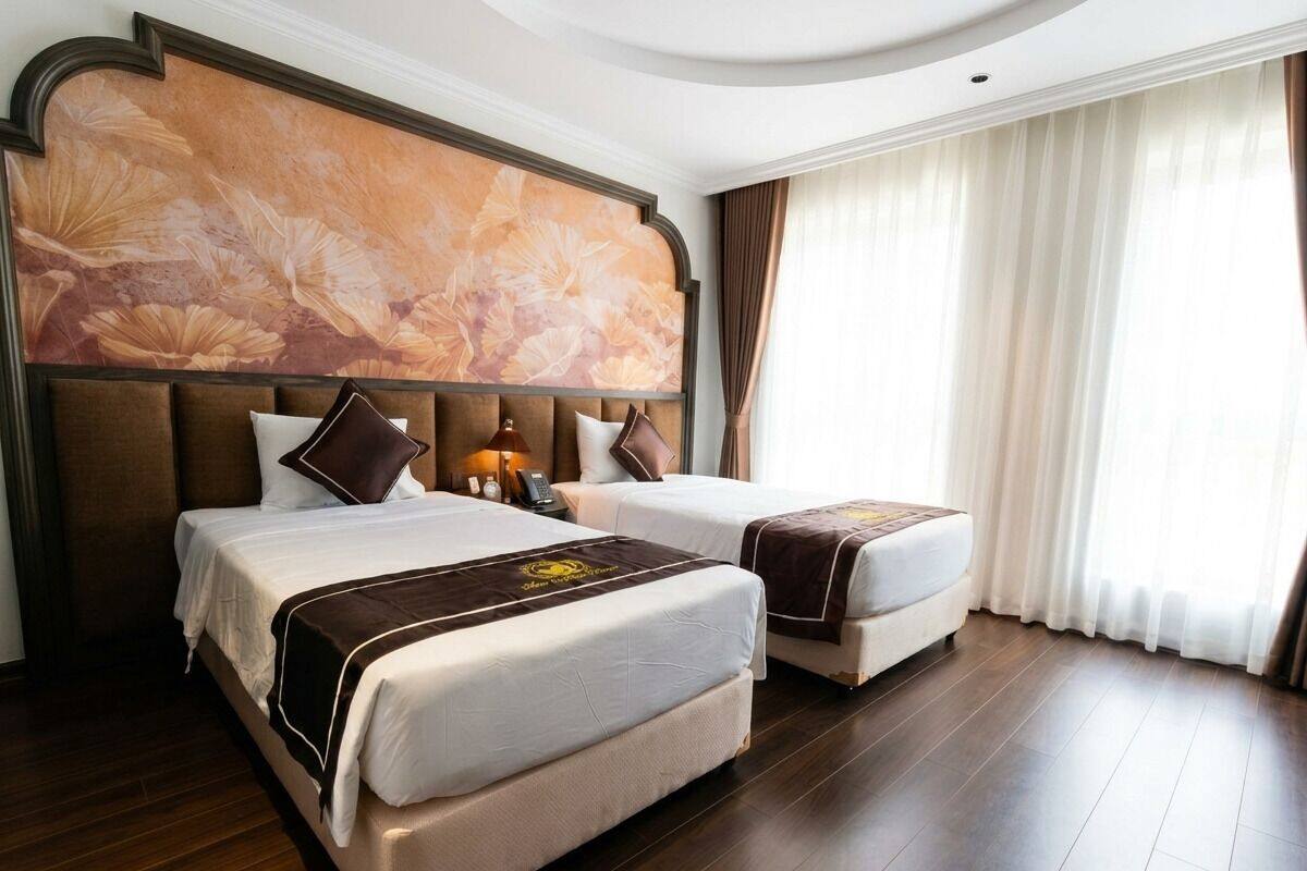 Chambre supérieure double ou avec lits jumeaux