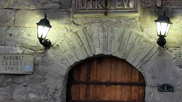 Fachada de la propiedad