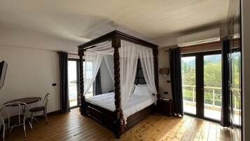 Doppia Deluxe, balcone, vista lago