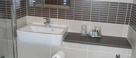 Free toiletries, hair dryer, towels, soap