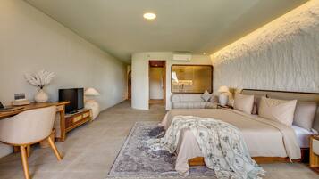 Luxury Suite, Bay View | In-room safe, iron/ironing board, free WiFi