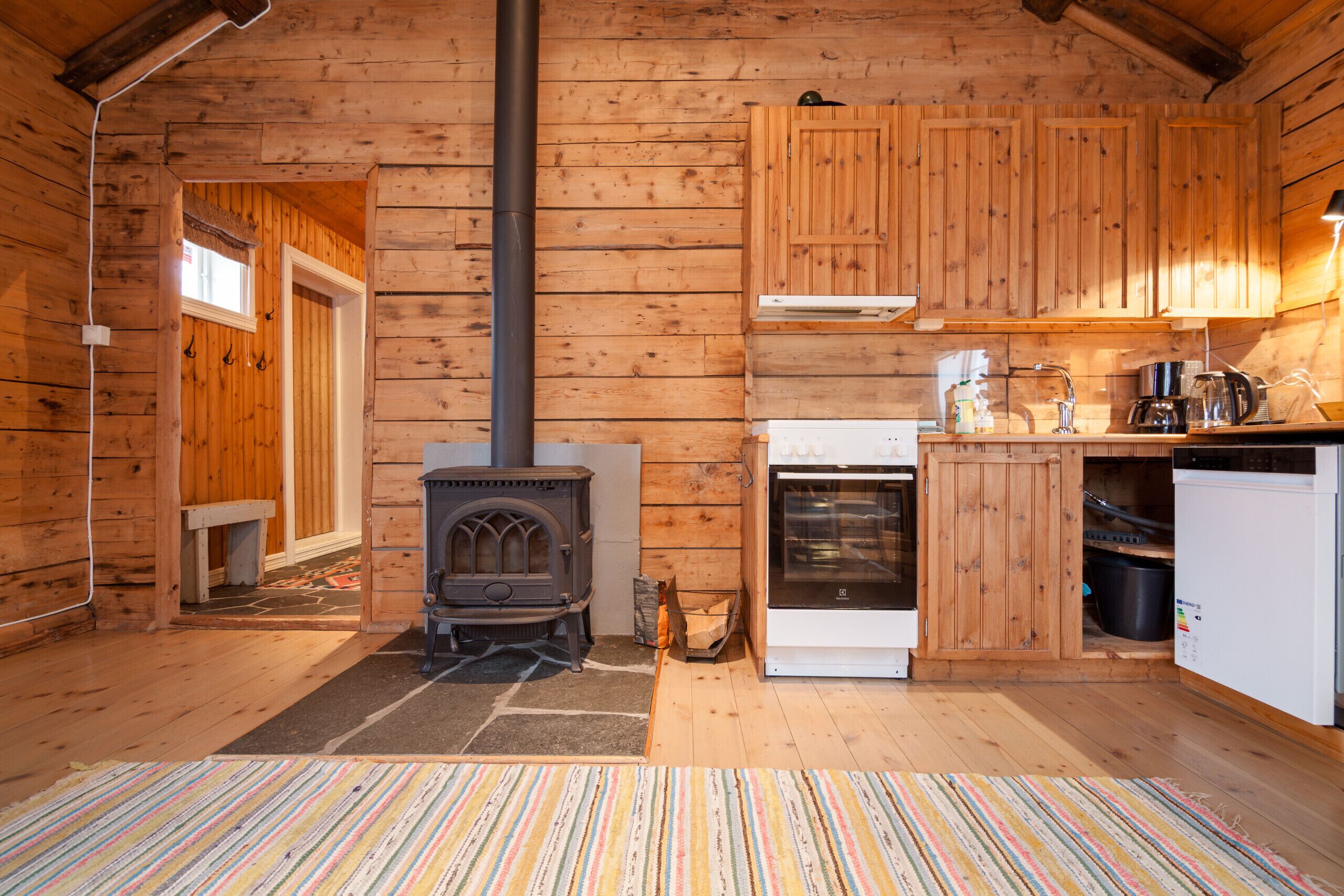 Fridge, oven, dishwasher, electric kettle
