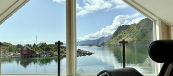 Cabin in Lofoten with spectacular view