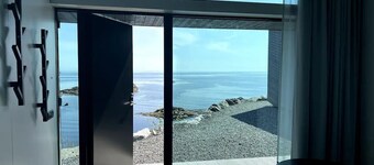 High end sea cabins at Å in Lofoten. Cabin 2