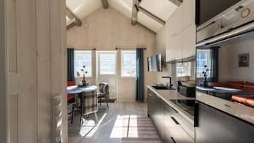Fridge, oven, dishwasher, electric kettle