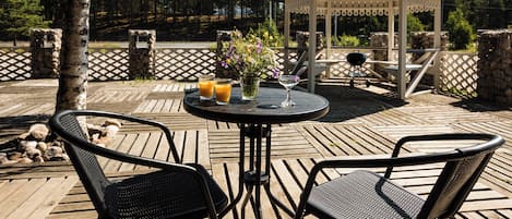 Restauration en plein air