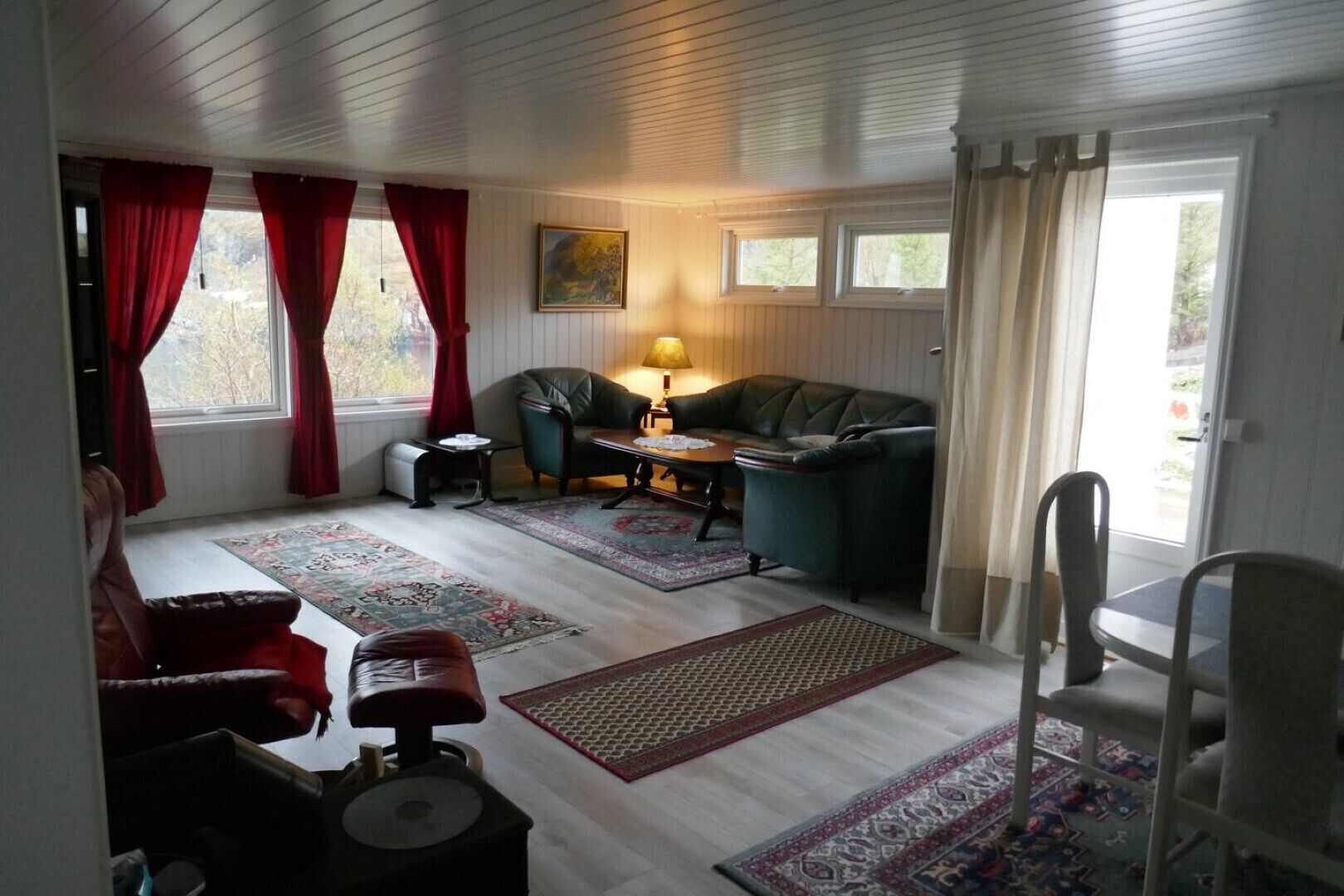 Fernseher, Kamin