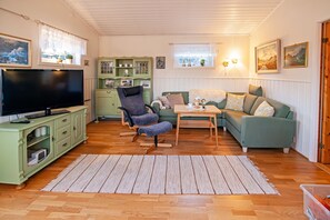 Fernseher, Kamin