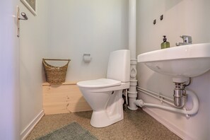 Douche, serviettes fournies