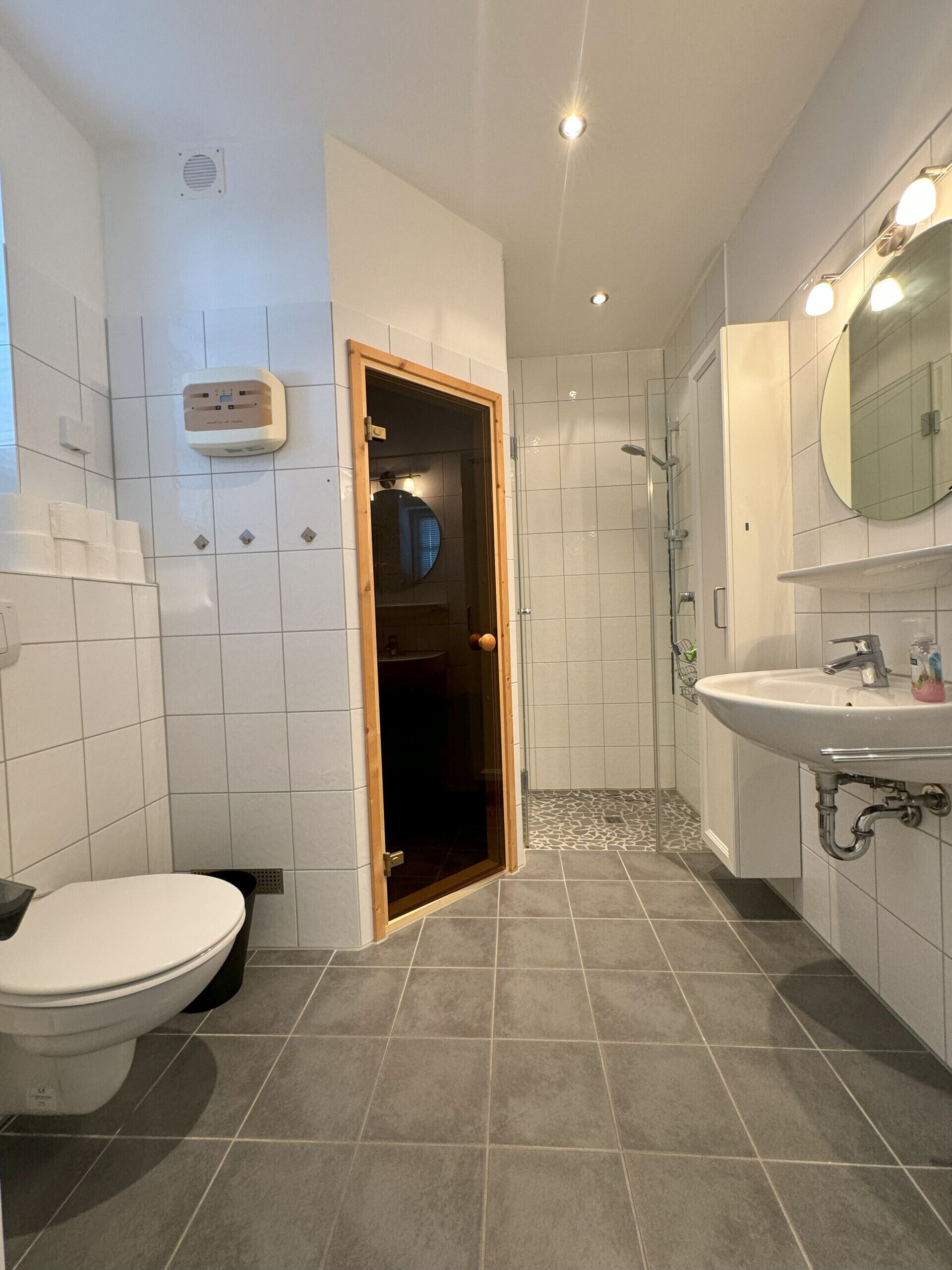 Dusche, Handtücher