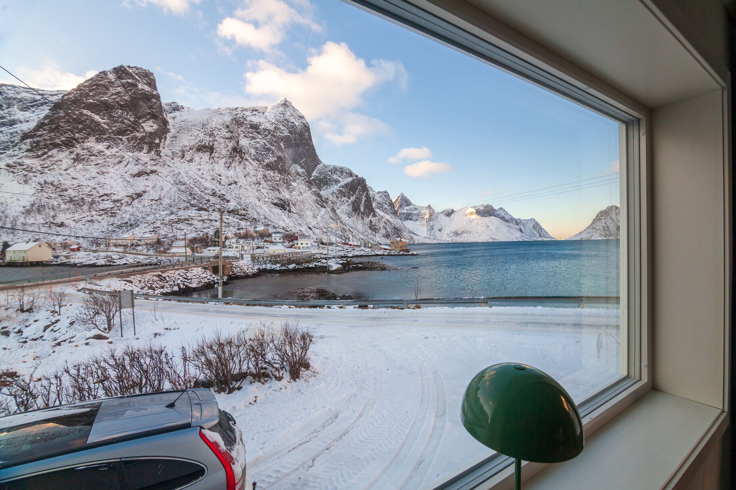 Utsikt fra overnattingsstedet