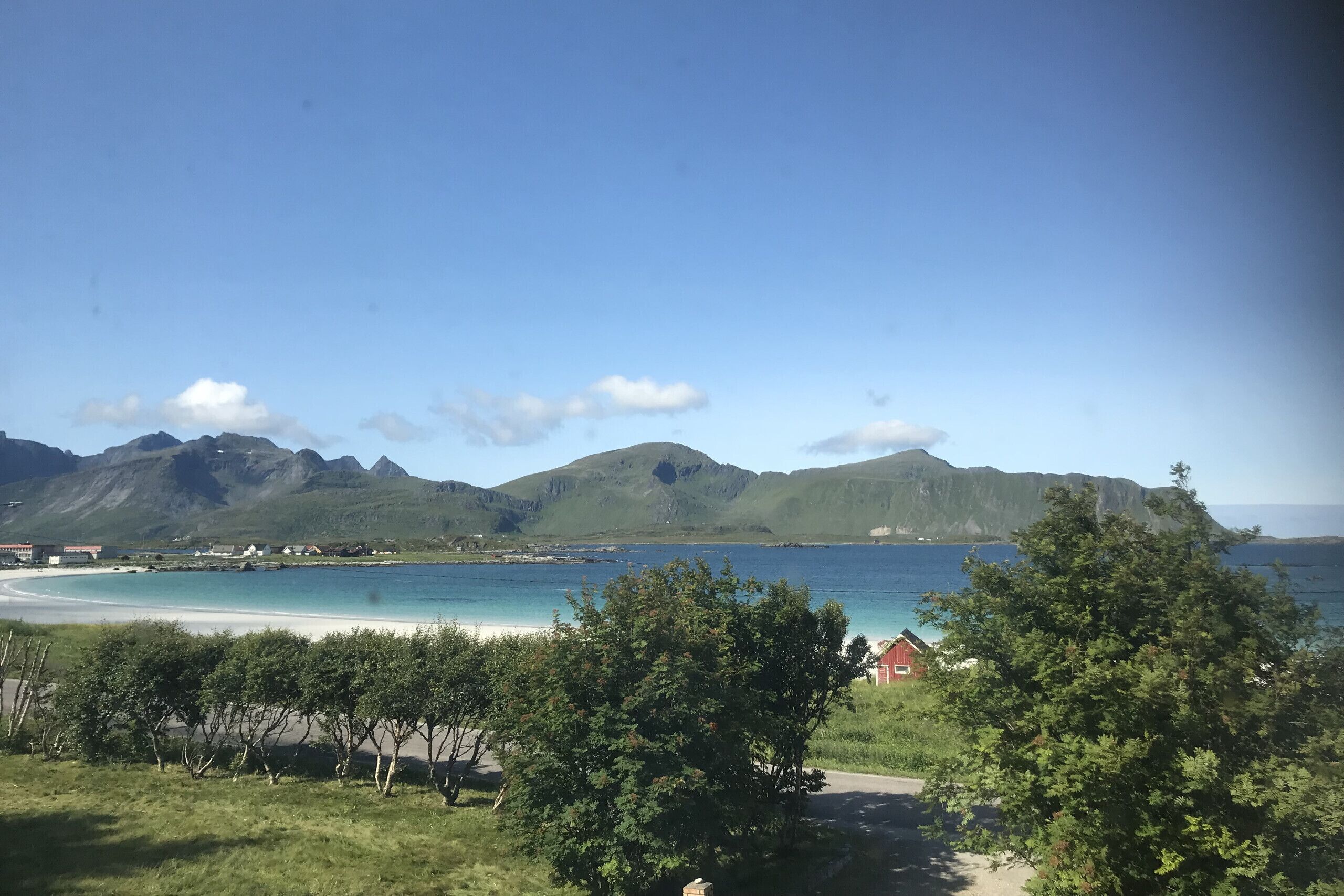 The view from the house!