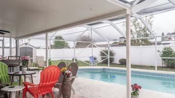 Maison, 3 chambres, piscine privée, vue jardin | Piscine