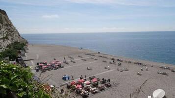 Nær stranden