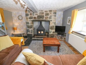 Living area - Charming Hendre in Y Felinheli (Caernarfon)
