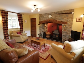 Una chimenea