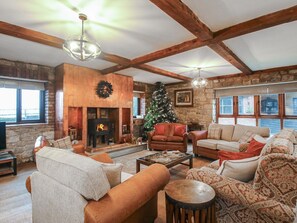 Fireplace - Upper Home Farm, Cardington (Church Stretton)