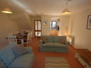 Living area - Pine Cottage, Falmouth (Falmouth)
