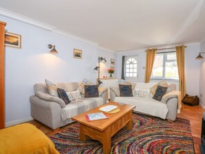 Living area - Happy Daze in West Runton. TV. (Cromer)