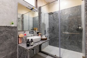 Deluxe Villa | Bathroom - Abhinandan Farm by ELIVAAS (Amer)