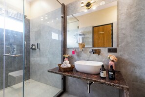 Deluxe Villa | Bathroom - Abhinandan Farm by ELIVAAS (Amer)