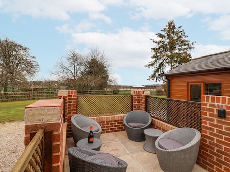 Terrasse/Patio. Stapleton Farm Bungalow, Alderholt
