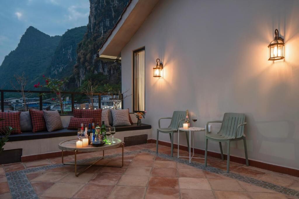 Romantic Double Room, Patio, City View | Terrace/patio