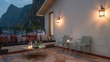 Romantic Double Room, Patio, City View | Terrace/patio