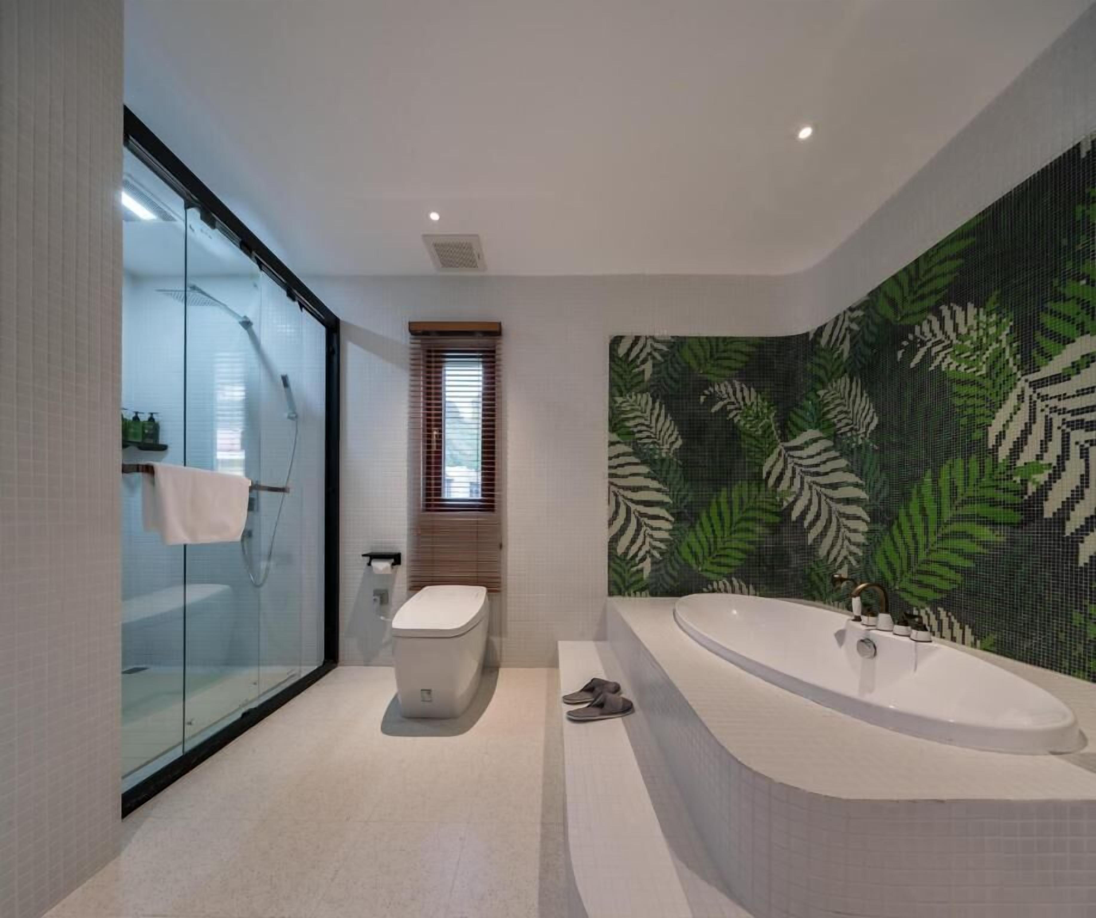 Familien-Suite, Stadtblick | Badezimmer