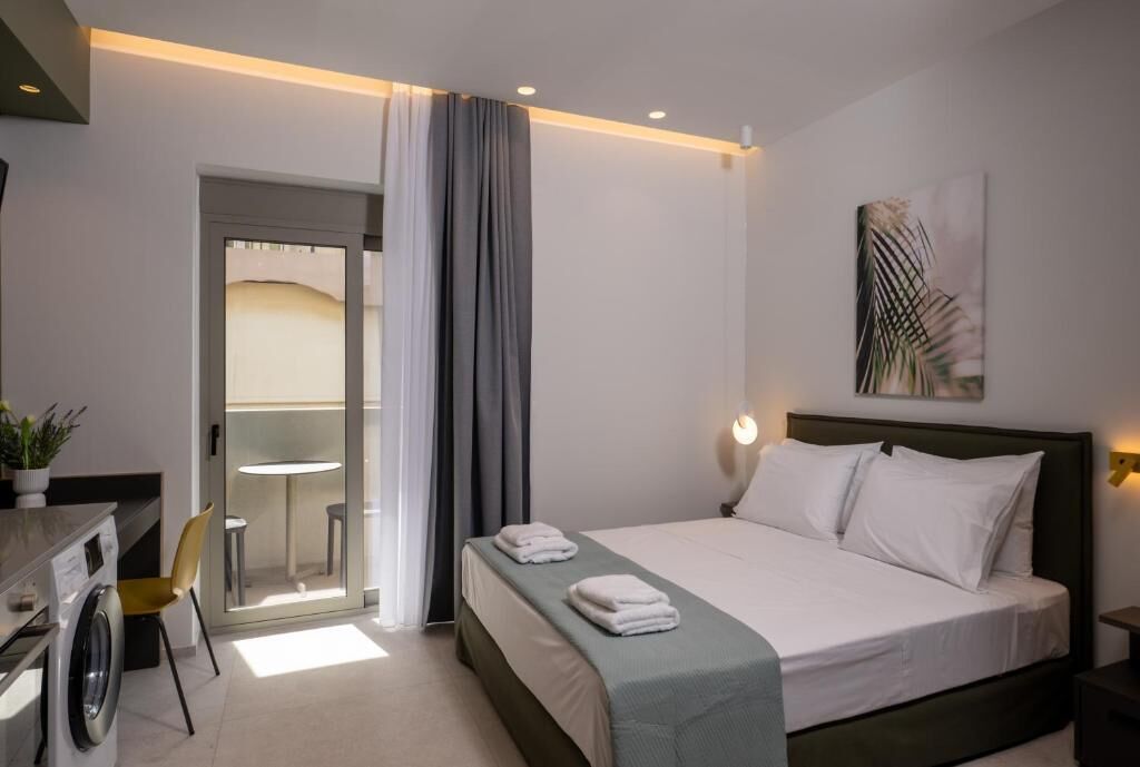 Monolocale Deluxe, balcone