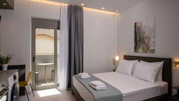 Monolocale Deluxe, balcone