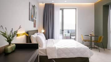 Apartamento premium, sacada, vista para a cidade