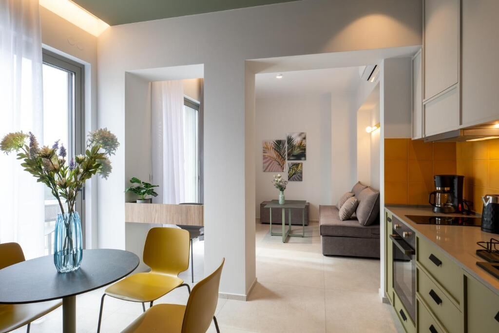 Appartamento Premium, balcone, vista città | Interni