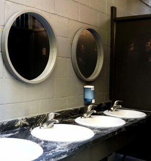 Bathroom - Intimate Luxurious Bell Tent with Fire Pit in Ontario (Northern Bruce Peninsula)