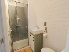 Shower - Charming Laird Lodge 3 Retreat (Lockerbie)