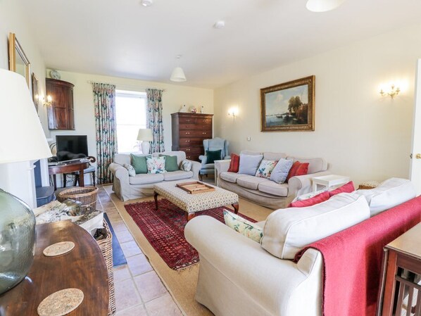 Living area - MARL HOUSE, stunning views, Whithorn (Newton Stewart)