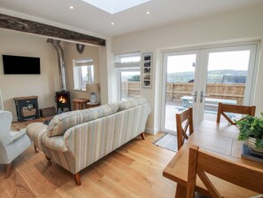 Living area - Border View Lodge, Llandrinio (Welshpool)