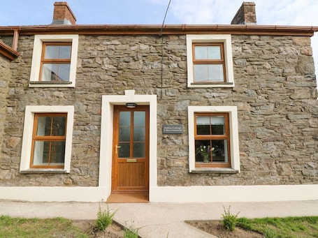 Exterior detail. Dalton Cottage is in Llansaint