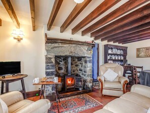 Fireplace - CONION GANOL: Stunning Views (Pwllheli)