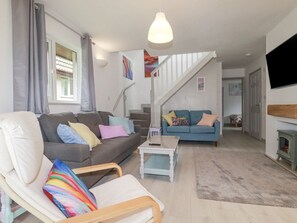 Living area - Rainbow Lodge lies in St Tudy (Bodmin)