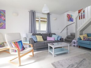 Living area - Rainbow Lodge lies in St Tudy (Bodmin)