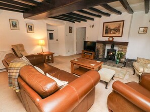 Fireplace - Eastburn Cottage, Newbiggin (Leyburn)