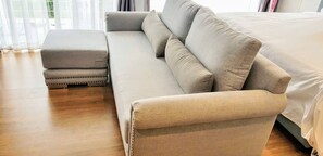 Chambre, 1 chambre, accessible aux personnes à mobilité réduite, patio | Intérieur