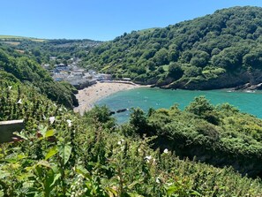 Beach nearby - At the Bay Apartment, Hele Bay, Ilfracombe (Ilfracombe)