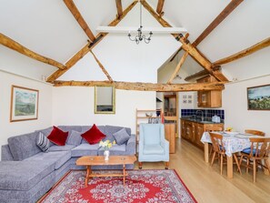 Living area - Goblaen Barn, Clyro, Powys (Builth Wells)