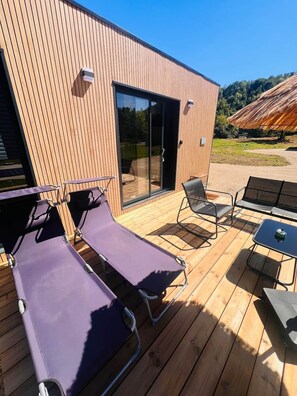 Terrace/patio - Cottage La Forêt in the heart of nature (Rosselange)